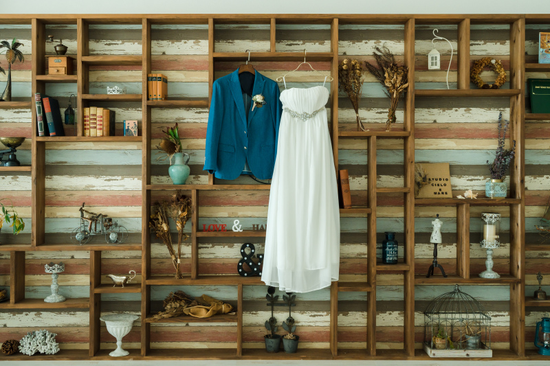 この後着るおふたりのお衣装☺