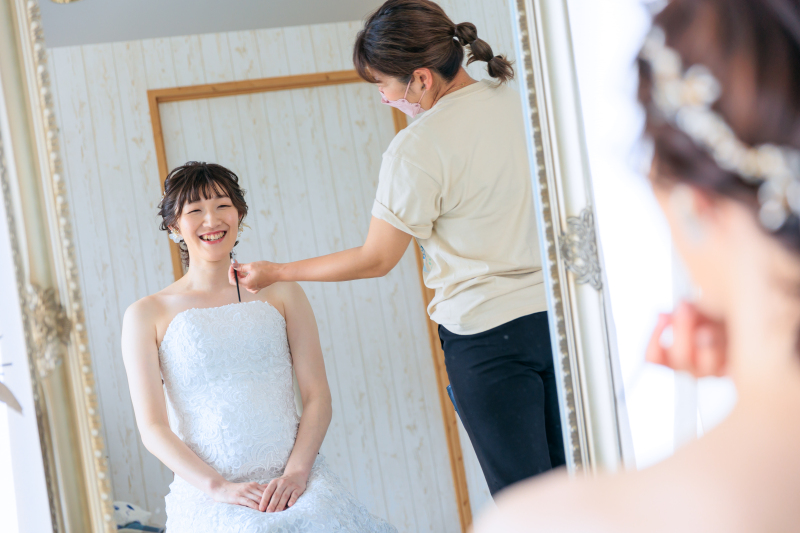 お支度の時間も楽しく!