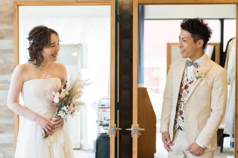 ブライズルームからファーストミート