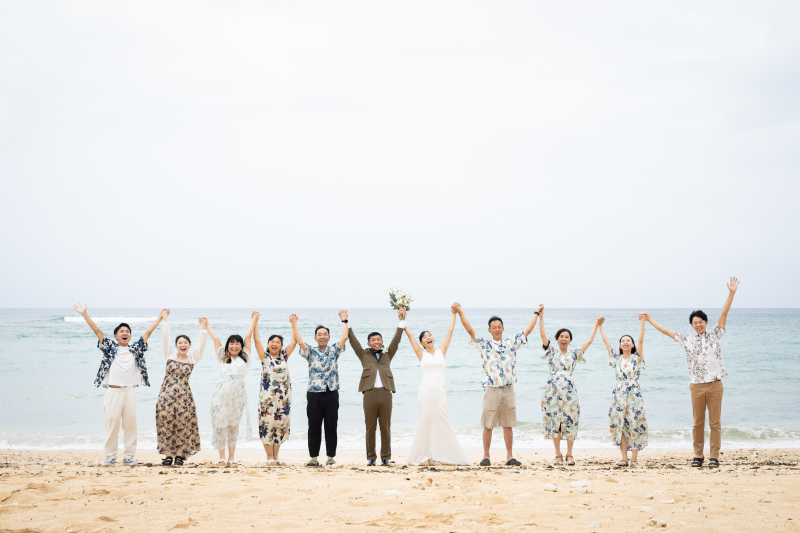 チャペル挙式&ビーチフォト!シエロセレモニースマートプラン!!