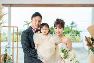 お子様と３人でゆったりと撮影