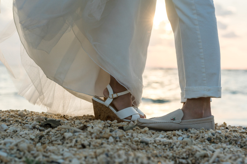 青と白のビーチ〜オレンジのサンセットまで✡｡:*