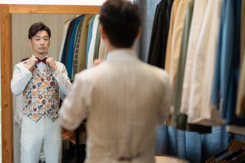 こちらもお支度シーン！