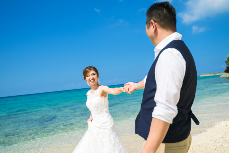 しっかりと手をつないだまま♪