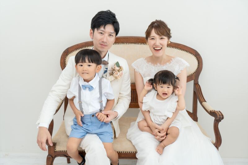 いっしょにウェディングフォト♪