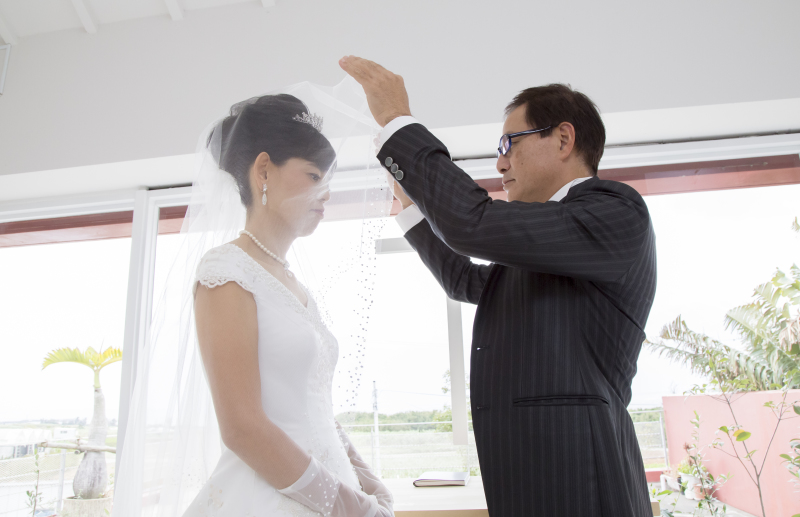 突然始まった結婚式にみんなウルウル