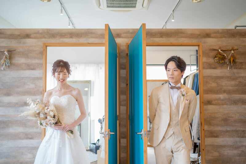 ドア越しでファーストミート