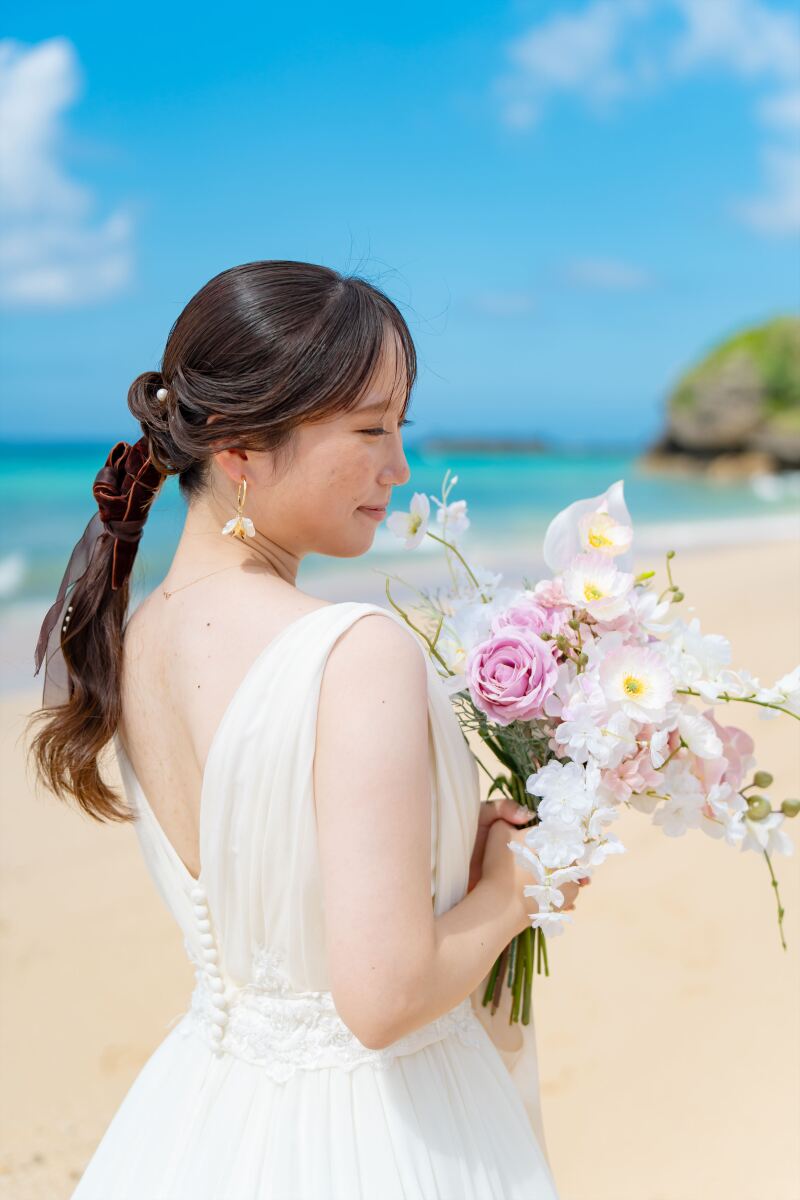 新婦様の可愛らしい姿に心がときめく瞬間