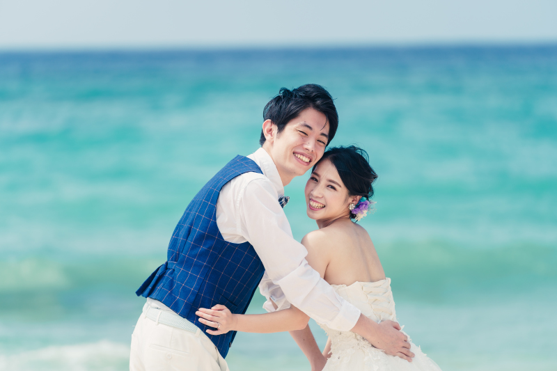 沖縄ブルーに包まれて♪