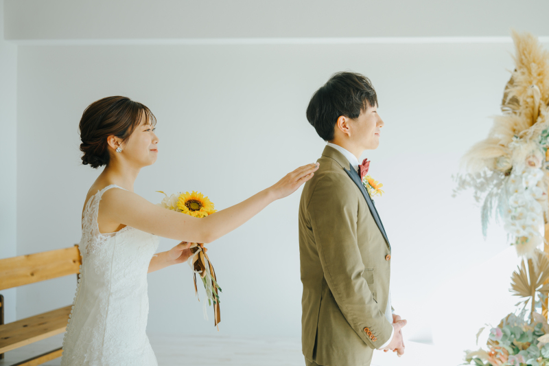 肩をトントン♡