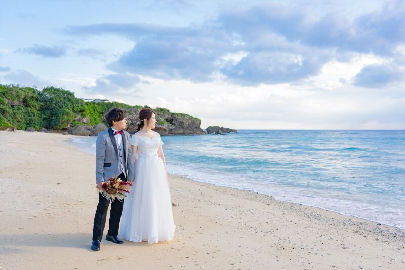 きれいな海にうっとり