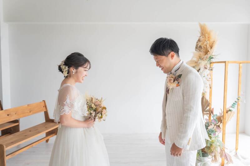 ついに!おふたりの感動的なご対面の瞬間です♡