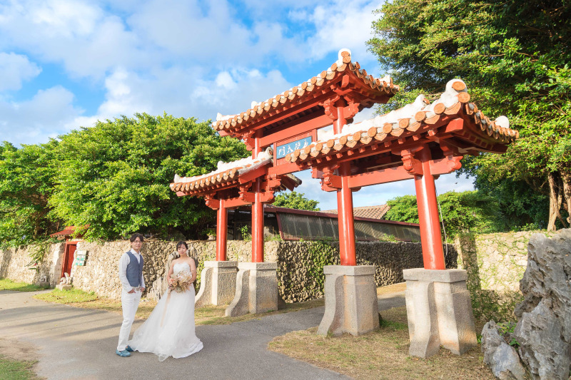 沖縄らしいカットも!