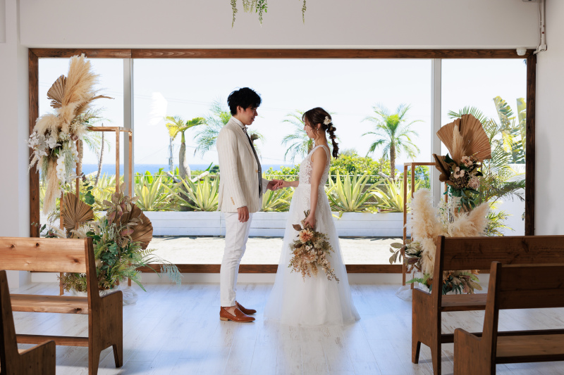 チャペルから撮影スタート！