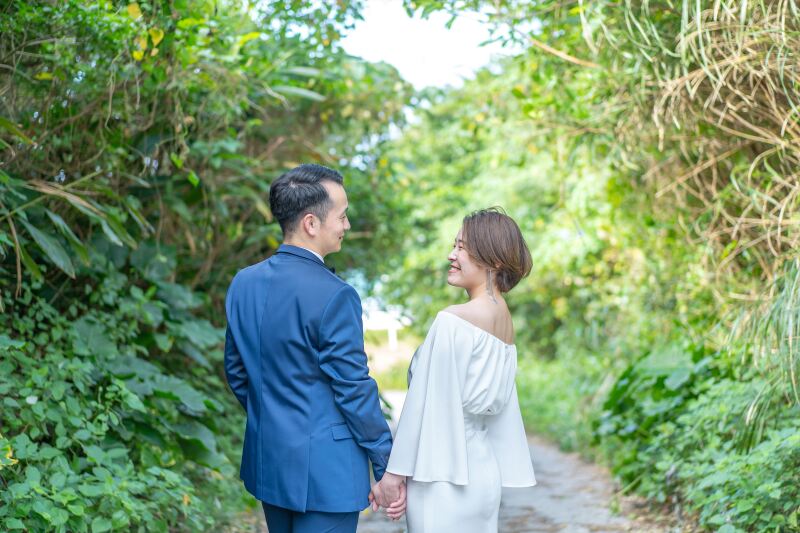 さ～ビーチに向かいますよ！