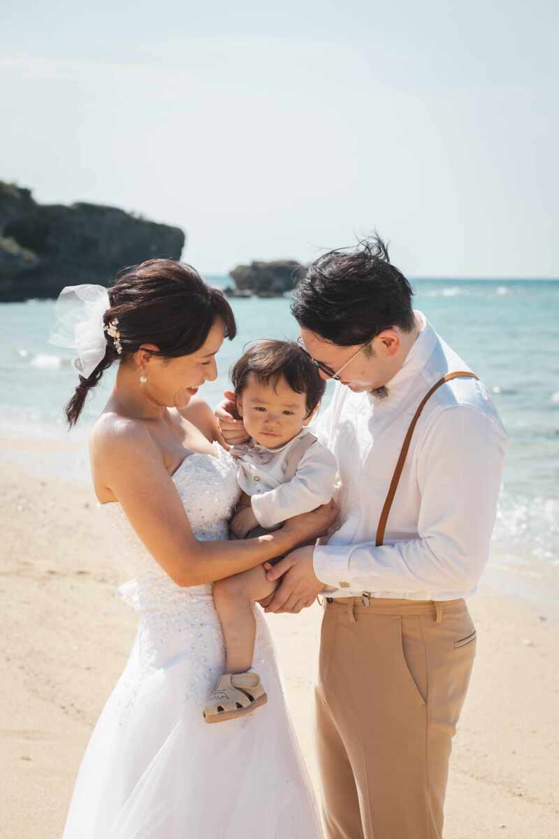 お子様も海は好きかな？