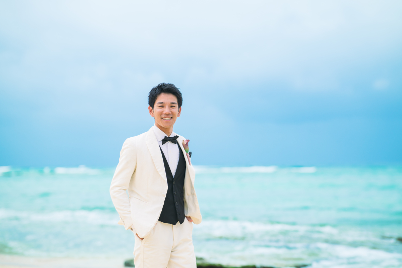 新郎様ソロショット