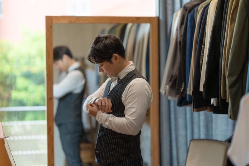 それぞれのお部屋でお支度開始!!