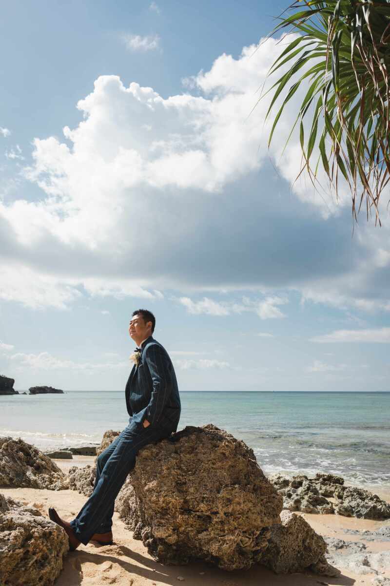 新郎様ソロショット