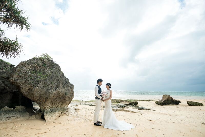 手付かずの自然が残るビーチ！