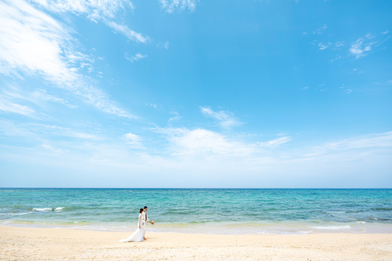 青い空青い海！