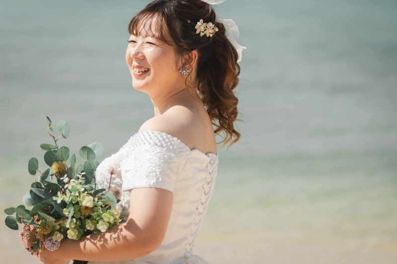 新婦様のソロショット！