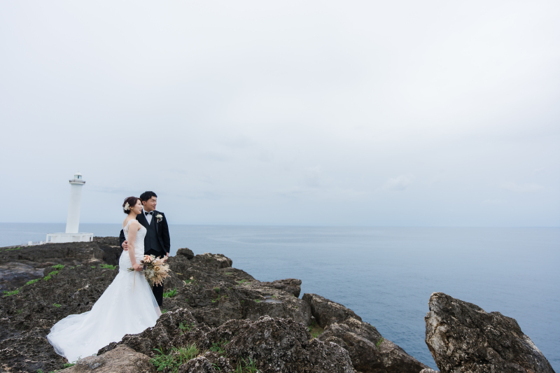 残波岬でのパノラマショット＊