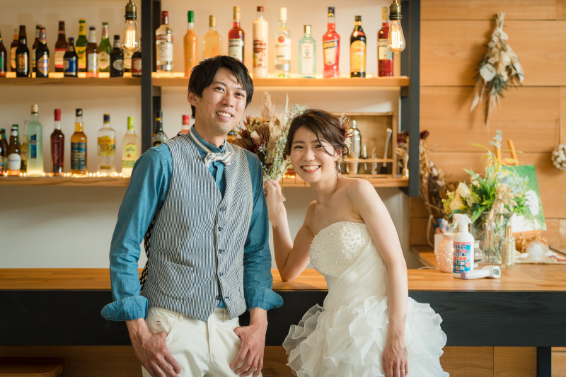 スタジオ＋チャペル＋ビーチでのフォトウエディング♪