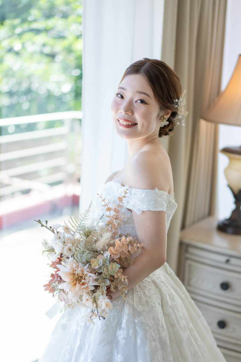 窓際でのショット