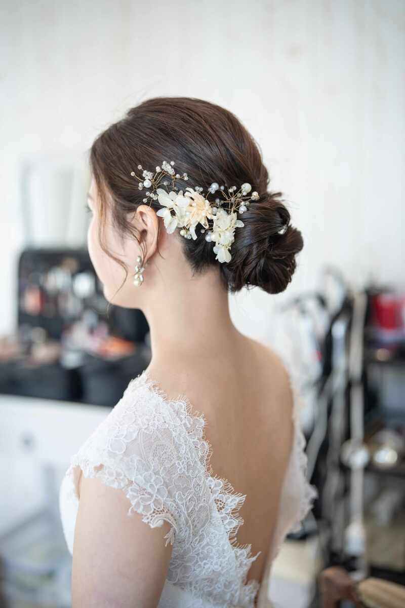 ヘアセットもステキに仕上がりました