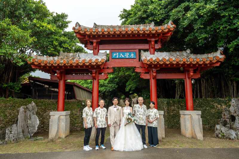 南国テーマパークでご家族様もご一緒に