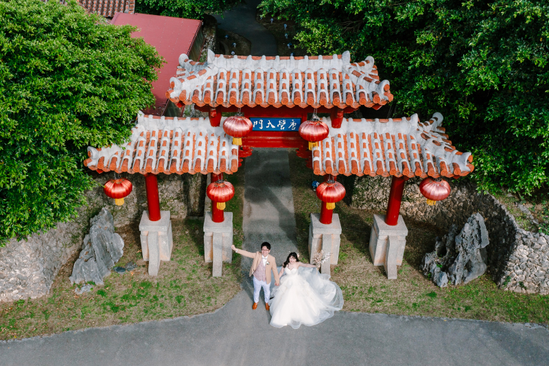 琉球王国の歴史漂うフォトスポットで♪