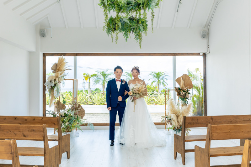 チャペルでの「しっかりフォト」も大切ですね。