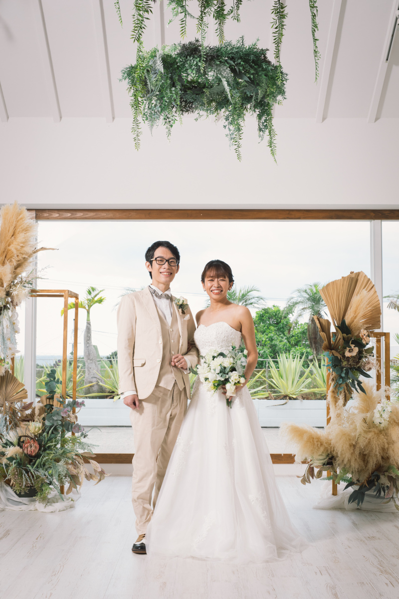 チャペルでの撮影がスタートです