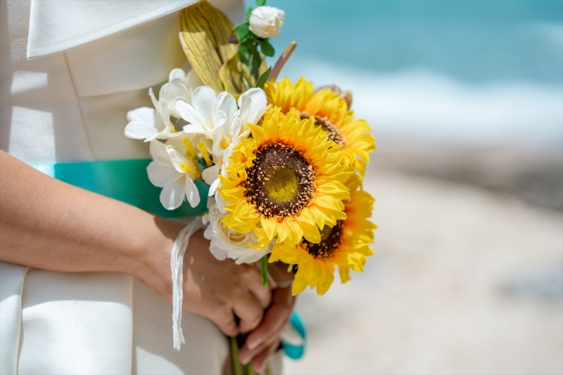 ひまわりブーケ