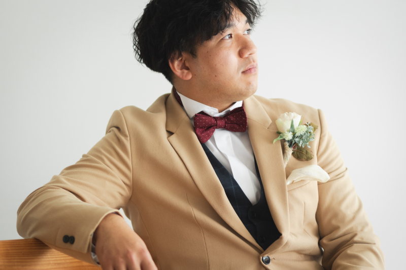 準備バッチリ！◎記念にチャペルで撮影！