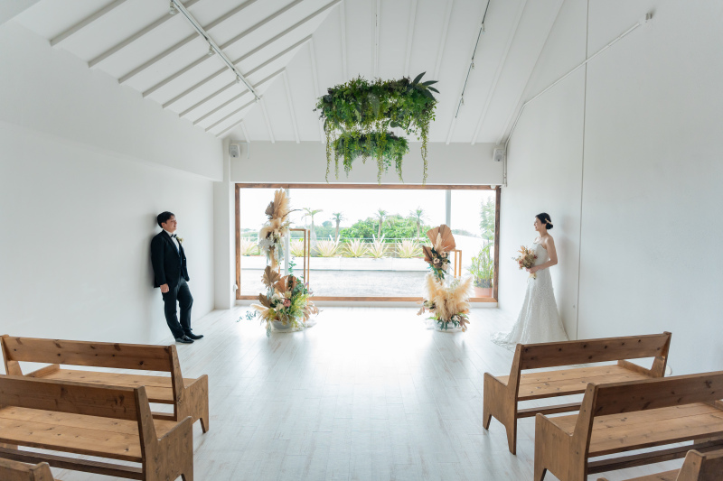 チャペル内撮影！