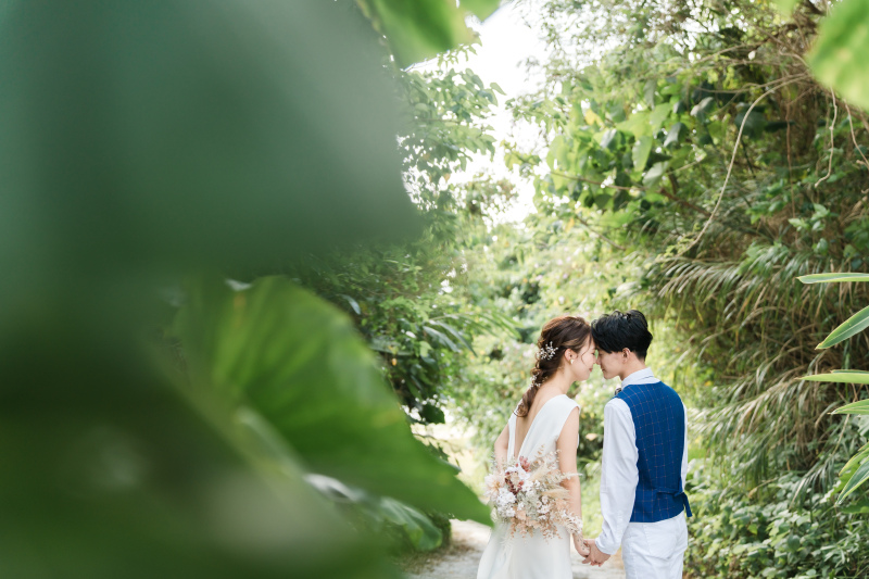 豊かなグリーンでの撮影❉