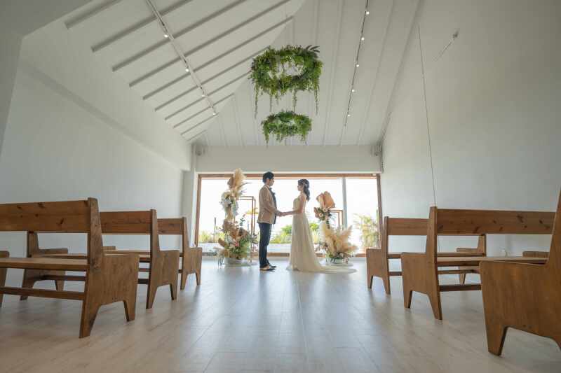 結婚式のイメージで