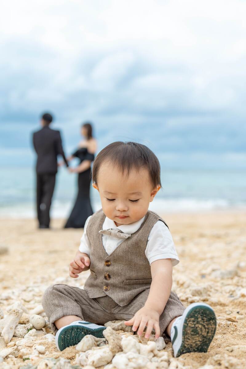３ショットも楽しく撮影しながら過ごせます♡