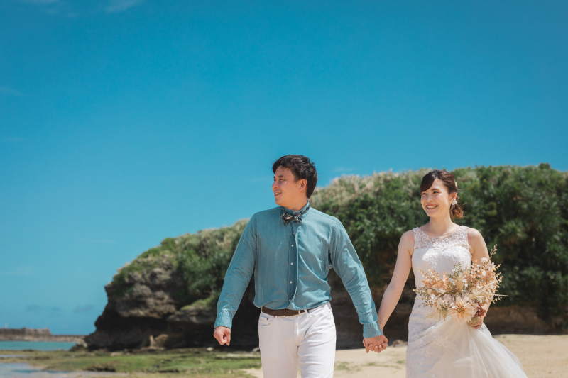 ビーチへ来ましたよ