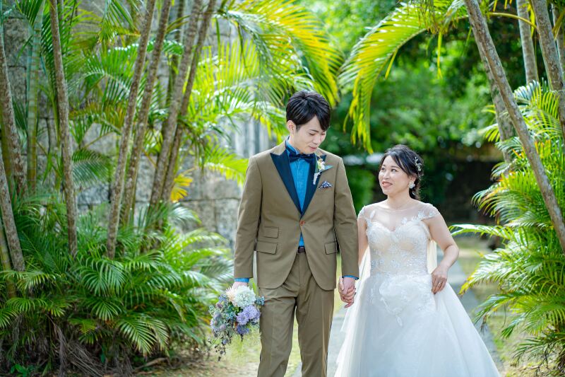 亜熱帯の木のトンネル