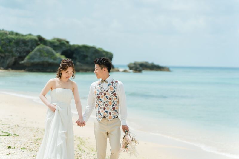 ビーチもお散歩しましょう