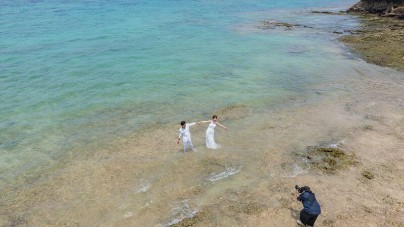 ウォーターインをドローンからも!