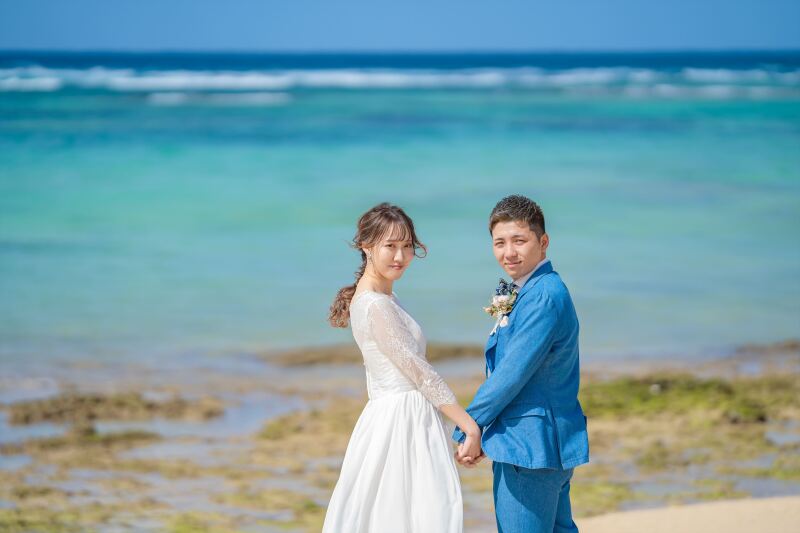 ビーチでもいいお写真を！