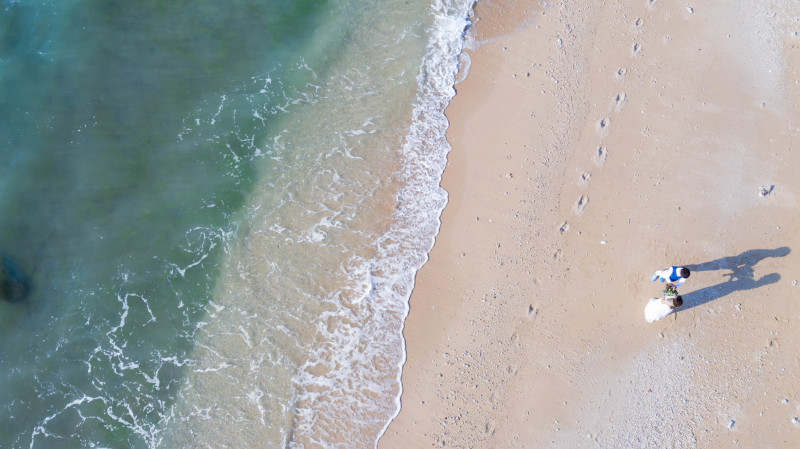 見つめ合うおふたり