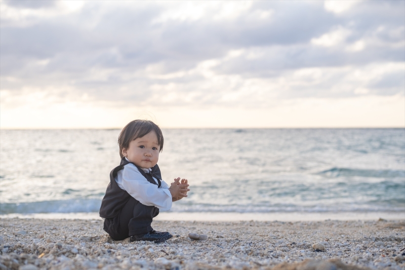 お子様のソロショット