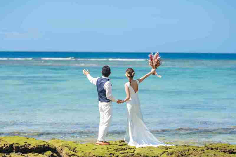 お天気に恵まれた前撮り撮影でした