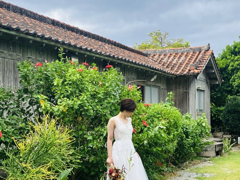 琉球古民家にて