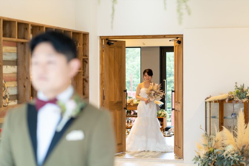 新婦さまの入場